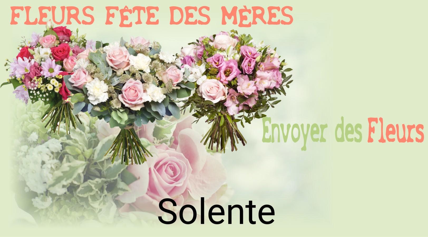 Bouquet de Fête des Mères livré à Solente